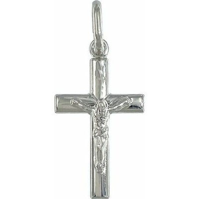 Infinitysilver Stříbrný přívěsek křížek s Kristem NP10634
