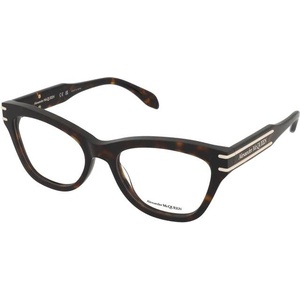 Alexander McQueen Диоптрични очила Alexander McQueen AM0401O 002 - alensa