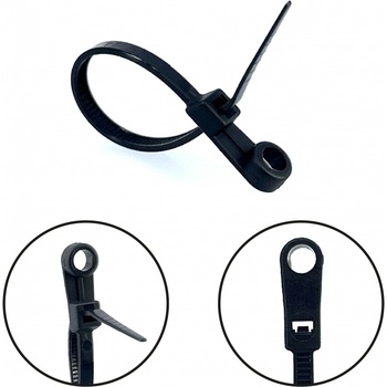 SVX SZS-5x220MT Sťahovacia páska 4,3 x 220 mm 50 ks čierna