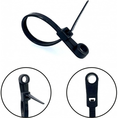 SVX SZS-4x100MT Sťahovacia páska 3,6 x 100 mm 50 ks čierna