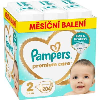Pampers Premium Care 2 204 ks