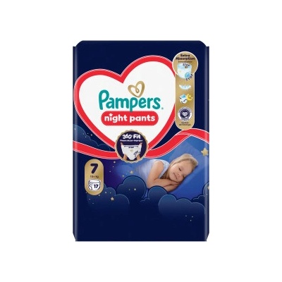 Pampers Pants 7 17ks