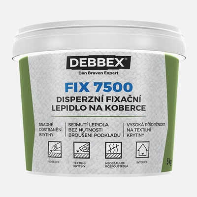 Debbex Disperzní fixační lepidlo na koberce FIX 7500 5 kg