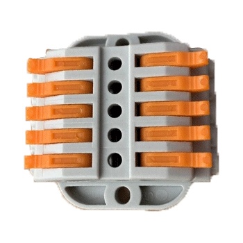 ELMARK КЛЕМА 5 ВХОДА/5 ИЗХОДА 4mm2 (31028)