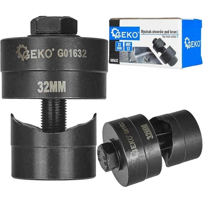 Vykružovací vrták do oceľových a nerezových plechov, priemer 32 mm, GEKO