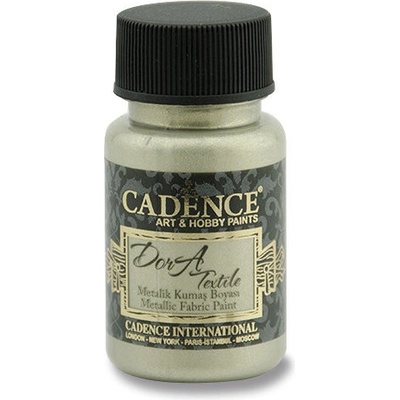 Cadence Textilní barva Dora Textile platinová 50 ml