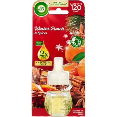 Air Wick електрически ароматизатор, Пълнител, Winter Punch & Spices, 19мл