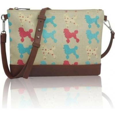 Kabelka Small crossbody Poodle béžová