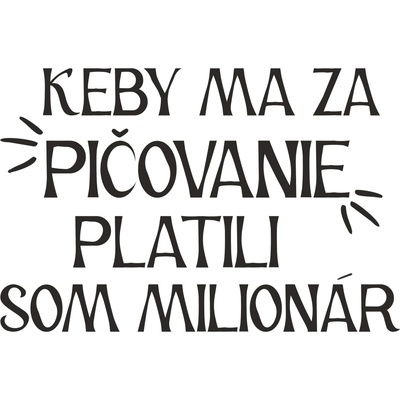 DTF nažehľovačka DTF transfer/nažehľovačka Ľúbim nadávať Rozmer: A5