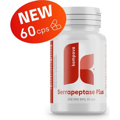 Kompava Serrapeptase Plus 355 mg 90 kapsúl
