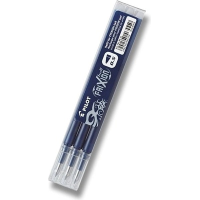 Pilot FriXion Clicker Náplň do přepisovatelného rolleru 0,5 modročerná 3 ks 2065-063