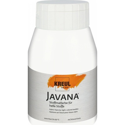 Kreul Javana farba na látky white 500 ml