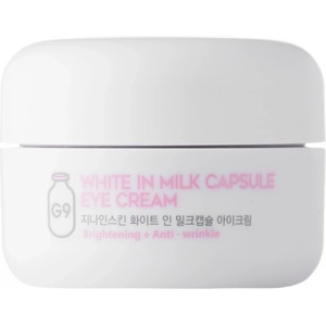 G9SKIN White In Milk Capsule Eye Cream - Изсветляващ крем за очи - 30г