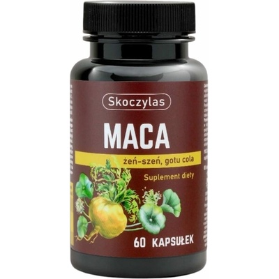 Skoczylas Maca Ženšen Gotu Cola 60 kapsúl