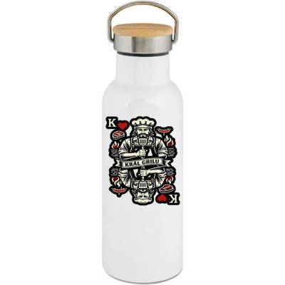 123TRIKO termoska Král grilu 500 ml vtipné