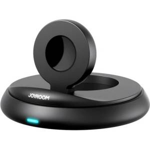 JOYROOM Apple Watch Ultra 3 49 мм / Series 11 46 мм / Series 11 42 мм JOYROOM настолно зарядно устройство 3 W, зарядно устройство за Apple Watch, ЧЕРНО (JR-W12)