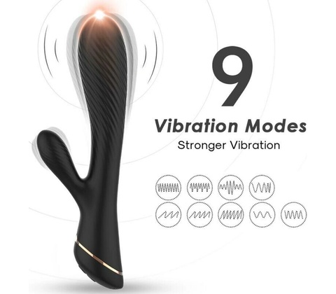 Armony Rabbit Silicone Black