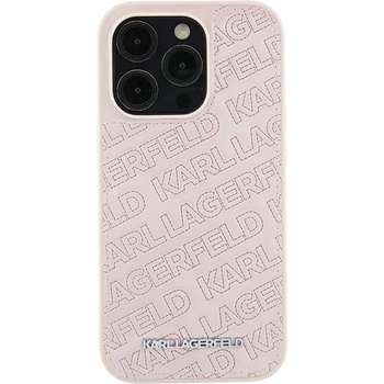 KARL LAGERFELD KLHCP15SPQKPMP iPhone 15 6.1" pink hardcase Quilted K Pattern (KLHCP15SPQKPMP)