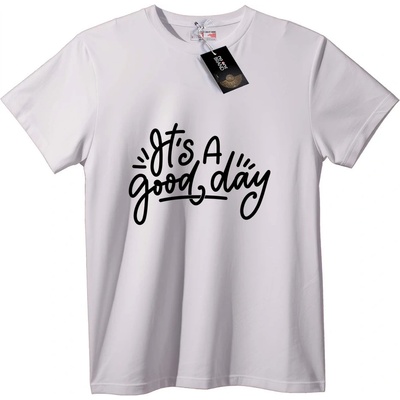 NOONEBRAND Тениска Добър Ден - XS, White