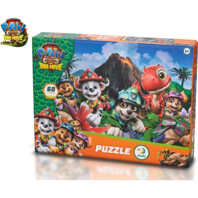 Dino Paw Patrol Tlapková patrolafilm 32 × 23 cm 60 dílků