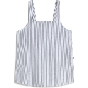 Ecoalf Дамски топ Ecoalf Women's Aria Shirt Top - Ecru / Blue Stripes - размер XL (916-5475-0215)