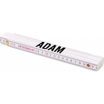 Metrie Skládací metr Block 52 Se jménem Adam 2 m