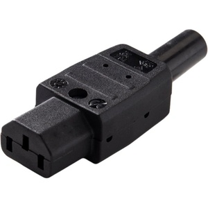 PremiumCord Щепсел, гнездо, захранващ конектор, немонтиран, c13 iec, 230v, черен cs220f (cs220f)