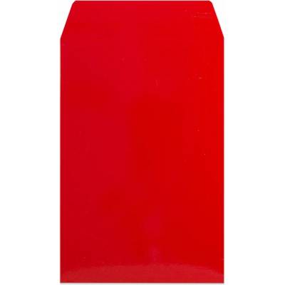 Červená kartonová obálka 235X162 MM