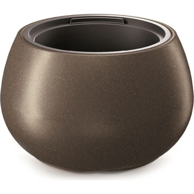 PROSPERPLAST Kvetináč HEOS ECO WOOD kávový 37cm