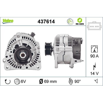 Generátor VALEO 437614