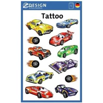 Avery Z-Design dětské tatoo auta