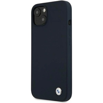 BMW Калъф BMW BMHCP13SSILNA, за iPhone 13 mini 5.4", морско, син (3666339022778)