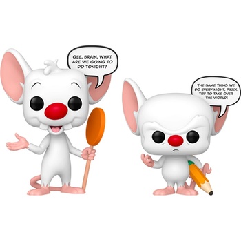 Funko Комплект фигури Funko POP! Animation: Pinky & The Brain - Pinky & The Brain (Glows in The Dark) (Special Edition) (106166)