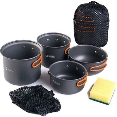 Naturehike set hliníkového riadu 4v1 480g