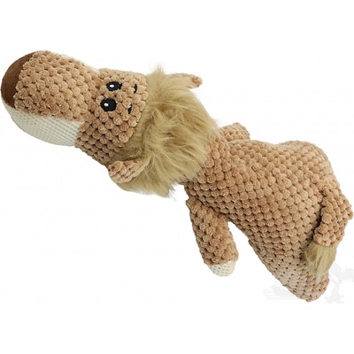 Uniq Pets lev na přetahování pískací 40 x 20 cm