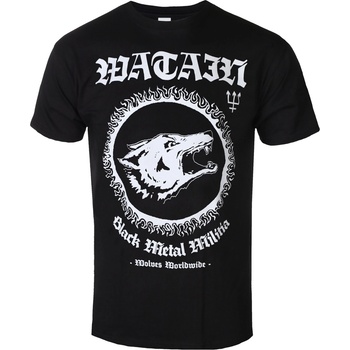 Plastic head Мъжка тениска watain - black metal militia - black - plastic head - ph12831