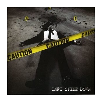 LEFT SPINE DOWN: CAUTION CD