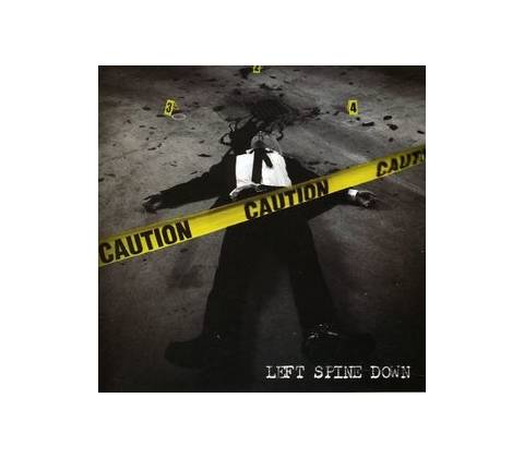 LEFT SPINE DOWN: CAUTION CD