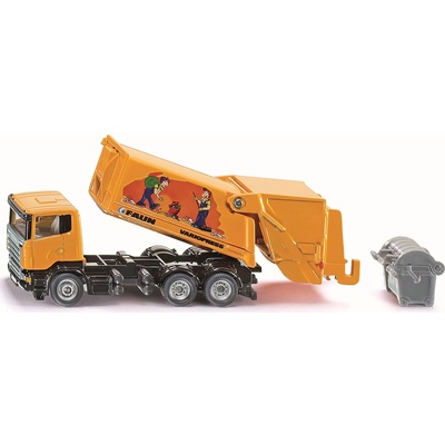 SIKU Метална играчка Siku Super - Боклукчийски камион Scania-R, 1: 87 (1890)
