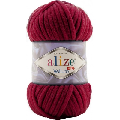 Alize příze Velluto 107 bordó