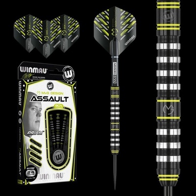 Winmau Darts MvG Assault Steel Tip 24 g