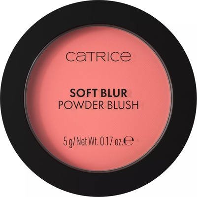 Catrice Soft Blur Powder Brush púdrová lícenka s matným efektom 040 Pink Positive 5 g