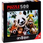 Anatolian Пъзел Anatolian от 500 части - Животинско селфи, Хауърд Робинсън (P3596)