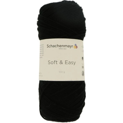 Schachenmayr Soft & Easy 00099 čierna