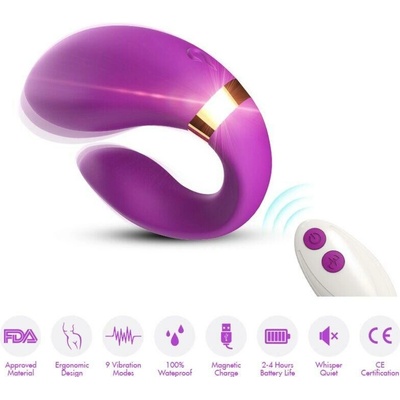 Armony Crescent For Couples Remote Control Purple