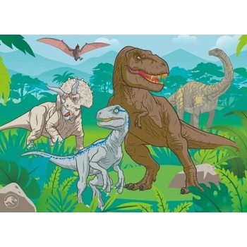 Image 1 of Dino - Puzzle Jurassic Park 24 maxi - 1 - 39 piese
