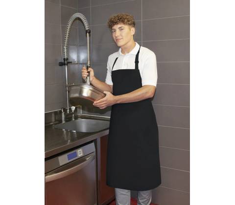 Karlowsky Voděodolná zástěra Basic s přezkou Modrá