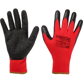 NEO TOOLS Работни ръкавици, полиестерни с латексово покритие (krincle), 3121X, размер 9 97-645-9 (97-645-9)