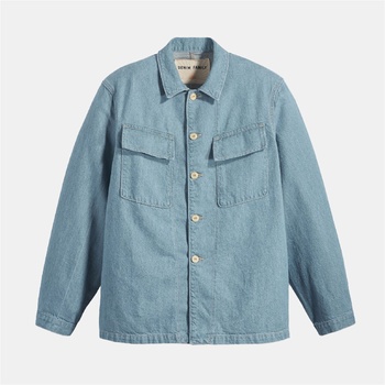 Levi's Men's Df Shacket Overshirt - Blue Indigo Rns