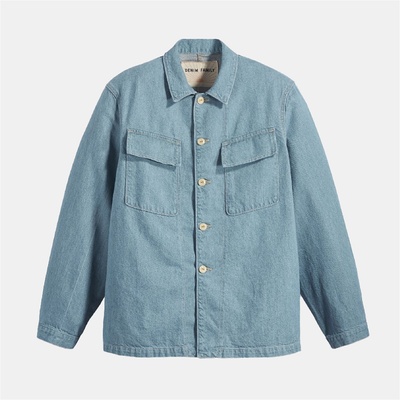 Levi's Men's Df Shacket Overshirt - Blue Indigo Rns